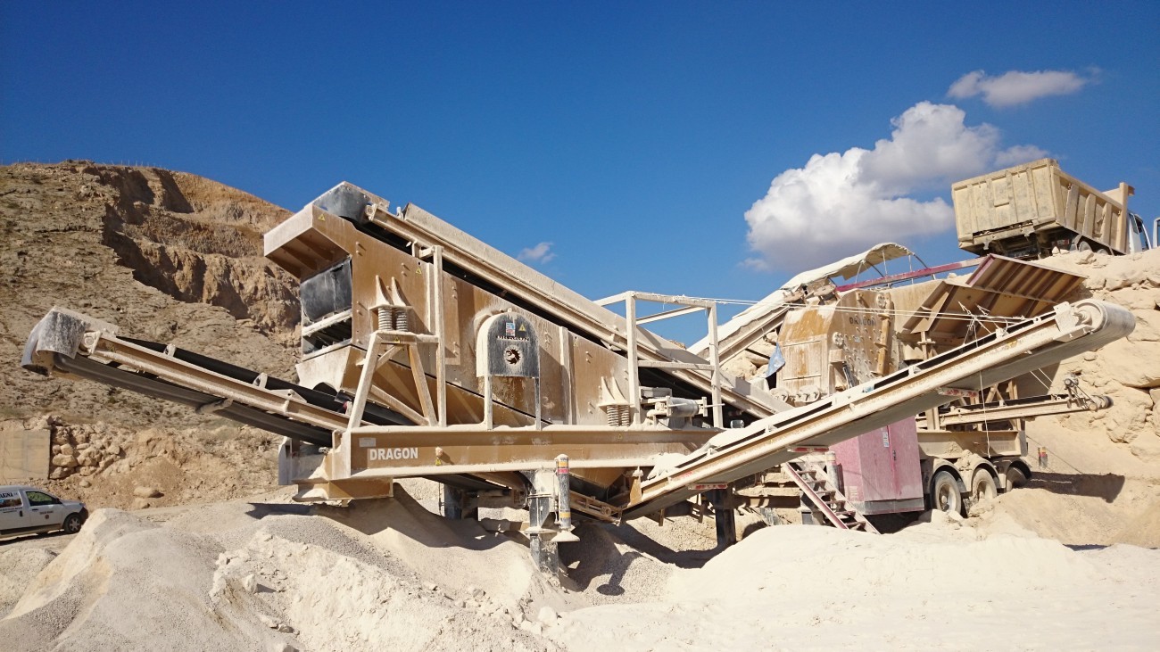 Calcite Crushing and Screening Plant