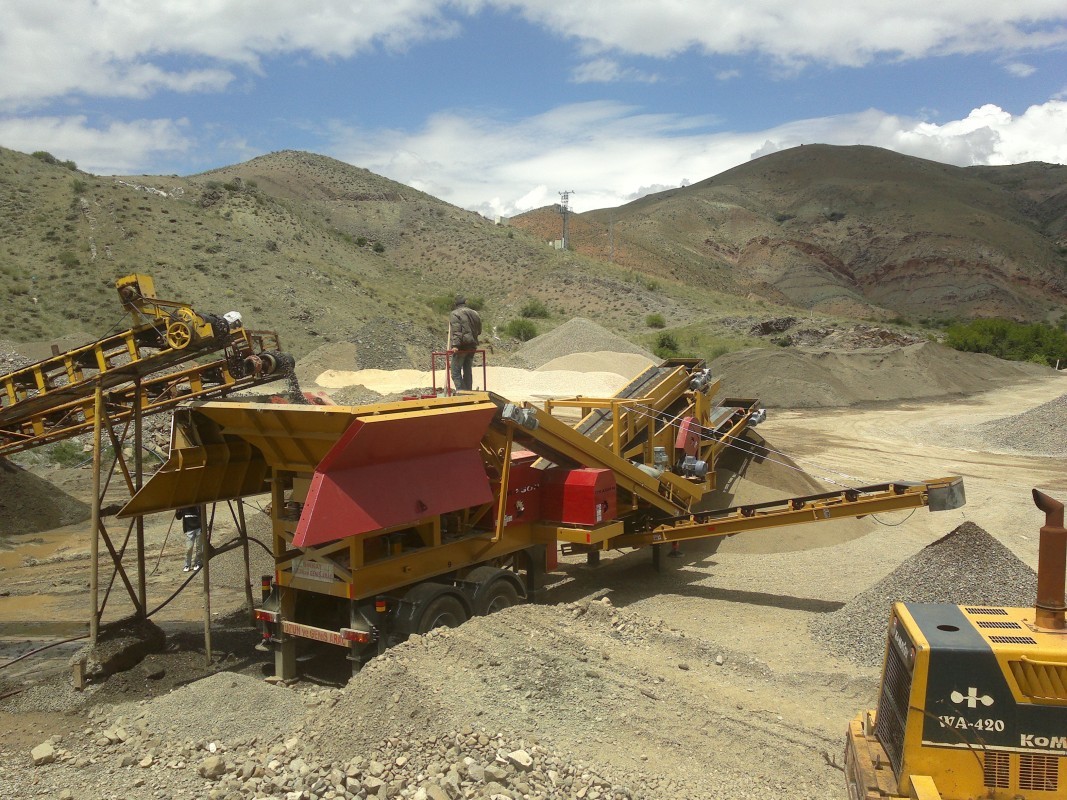 Mobile Crushing and Screening Plant Tunisia