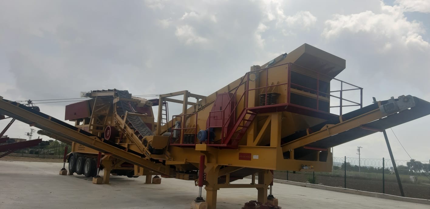 mobile crushing screening plant price