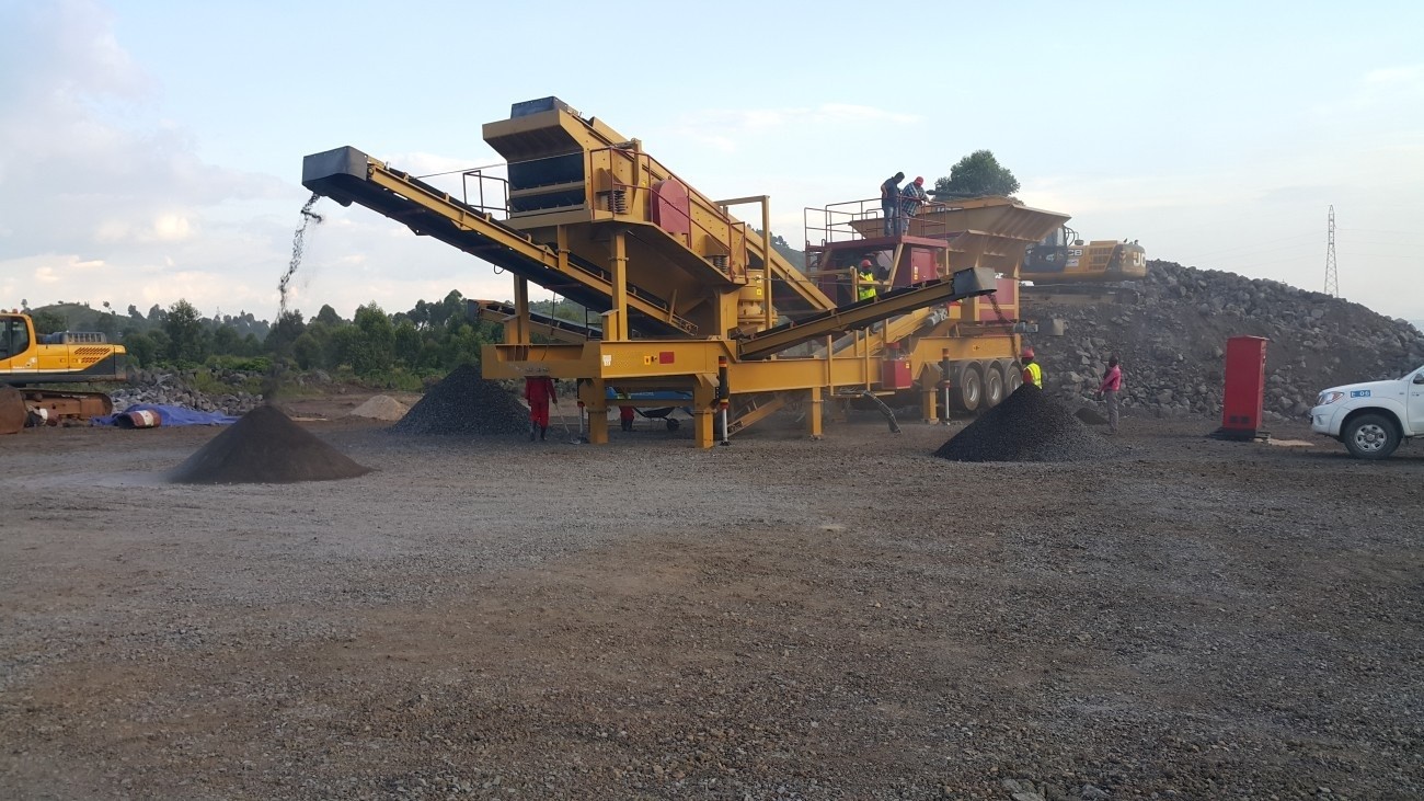 mobile crushing and screening plants dragon makina