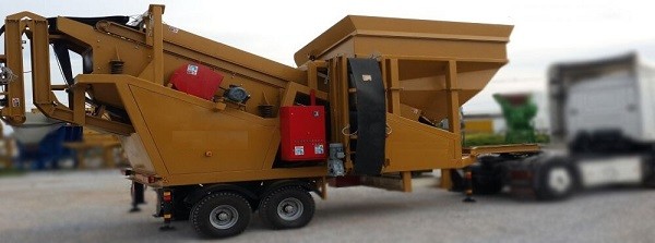 Durable and high quality mobile basalt crushing and screening plants