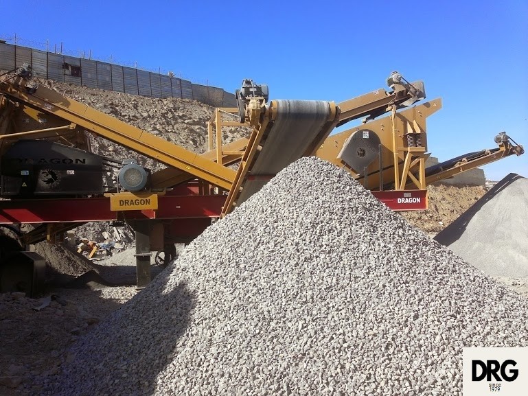 Portable Crusher for Aggregate Production - DRAGON CRUSHER